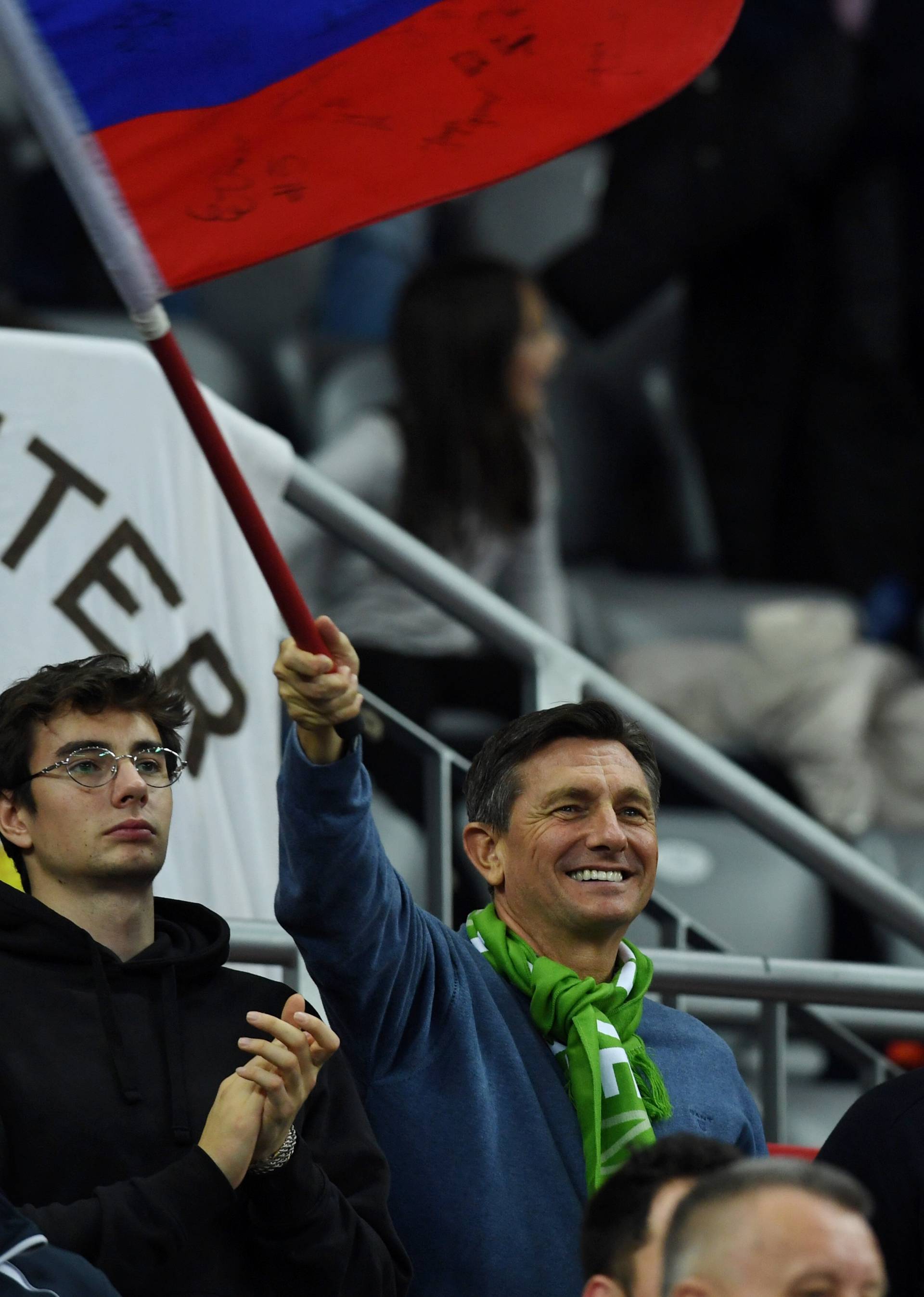 Kitarović s Pahorom navijao za Slovence: 'Velika gesta Jakova'