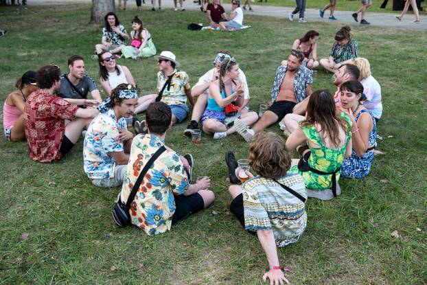 Zagreb: Atmosfera na 15. INmusic festivalu koji se održava na Jarunu