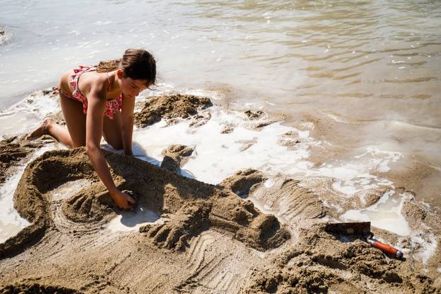 11. Festival pijeska na Kraljičinoj plaži u Ninu