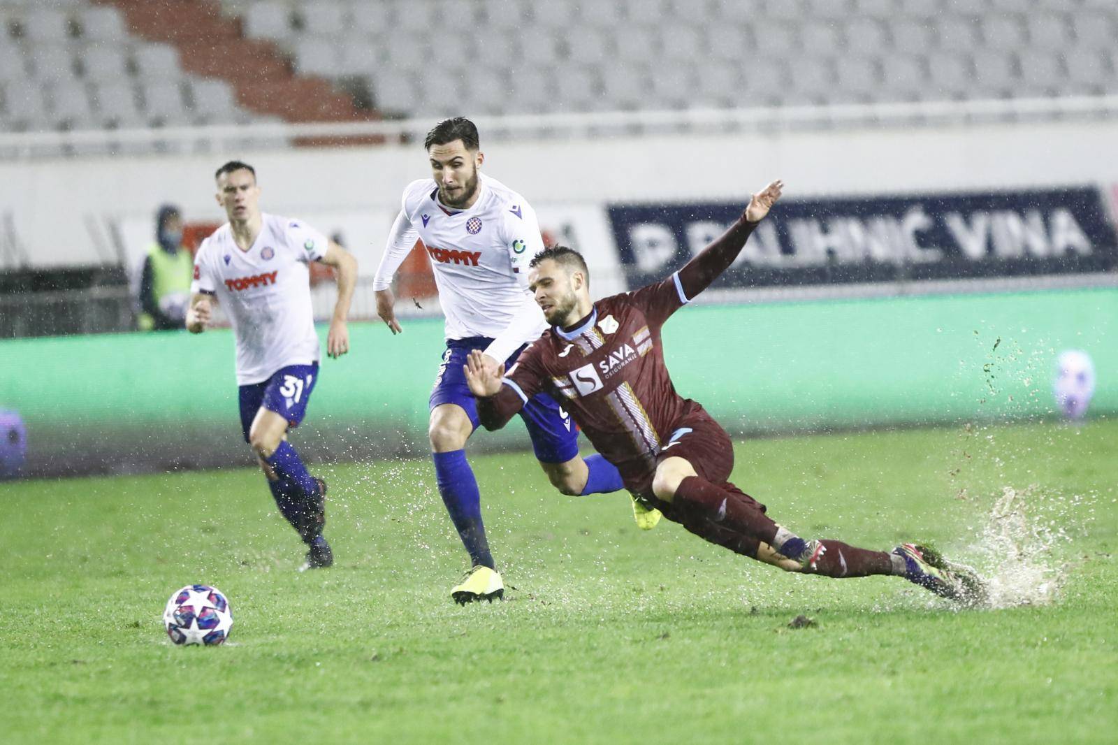 Split: Hrvatski Telekom Prva liga, 14. kolo, HNK Hajduk - HNK Rijeka