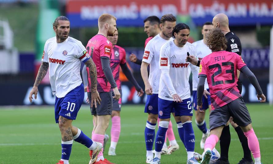 Split: HNK Hajduk i NK Lokomotiva u utakmici 29. kola Prve HNL