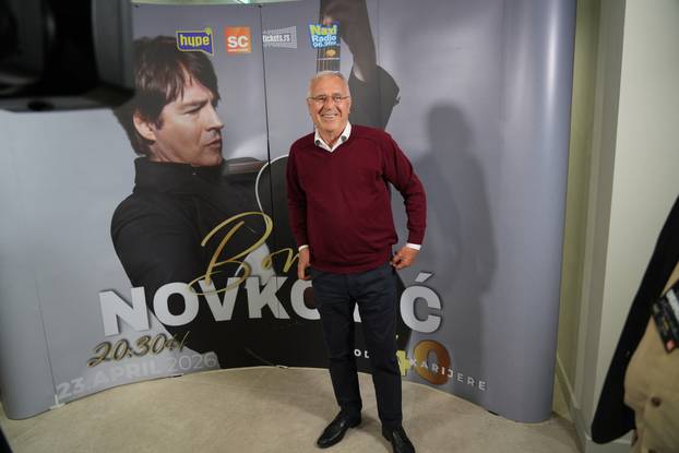 Beograd: Koncert Borisa Novkovića  povodom 40 godina karijere