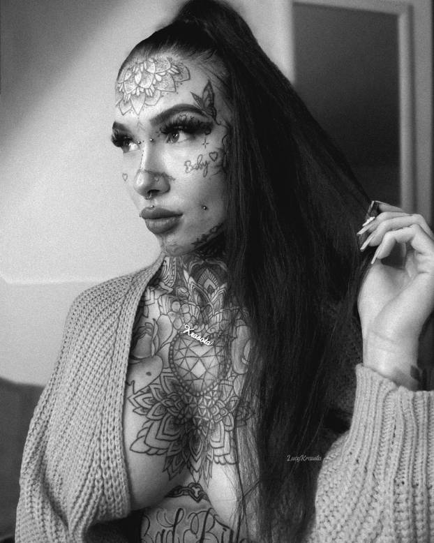 FOTO Ima 21 godinu, a cijela je istetovirana! Evo kako je prije izgledala: 'Roditelji su zgroženi'