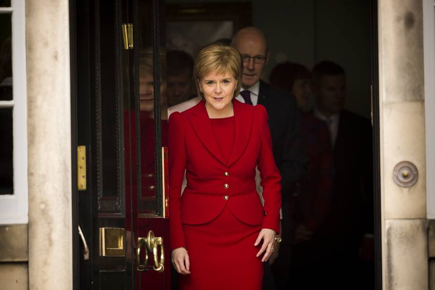 Nicola Sturgeon with new cabinet