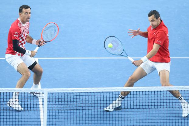 Varaždin: Davis Cup, meč parova Dodig/Pavić - Sander/Joran