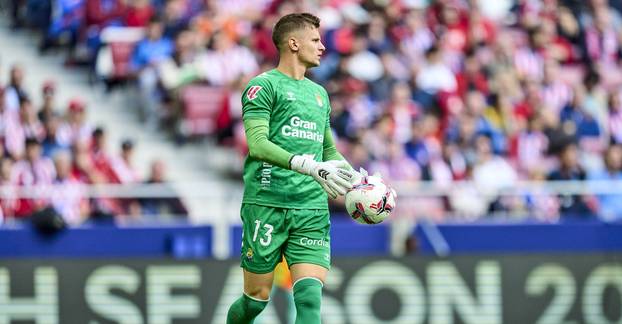 ESP: Atletico de Madrid v UD Las Palmas. La Liga EA Sports. Date 12 Dinko Horkas of UD Las Palmas during the La Liga EA