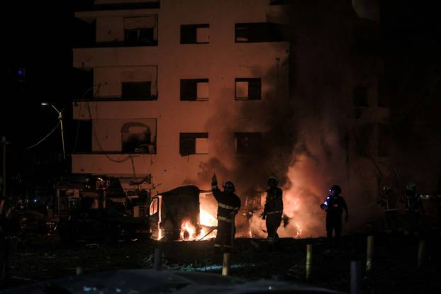 Missiles attack from Iran on Israel