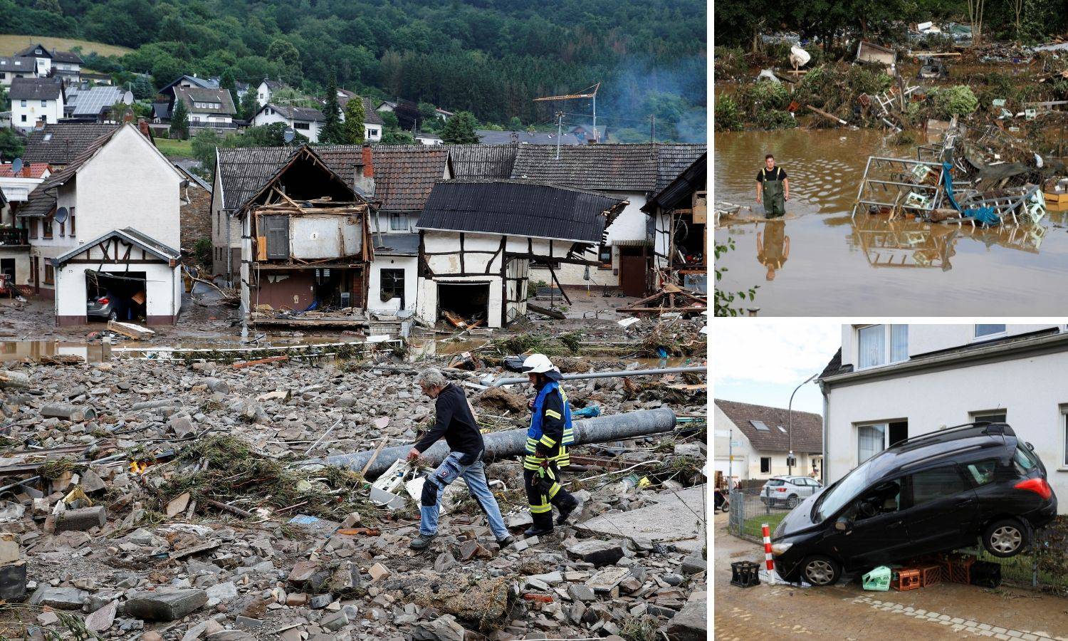 Poplave u Njemačkoj i Belgiji odnijele su 170 života: Šteta će se brojati u milijardama eura