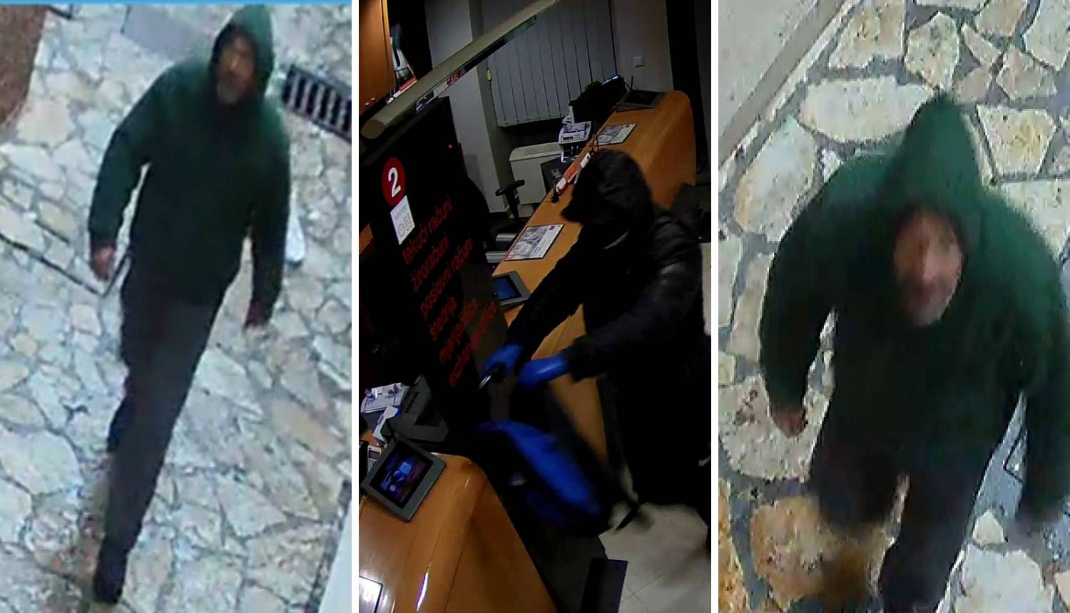 Opljačkali banku u Imotskom: Prepoznajete li ove muškarce?