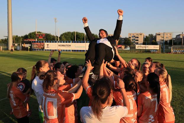 Nogometašice Agrama prvi put u povijesti osvojile naslov prvakinja Hrvatske