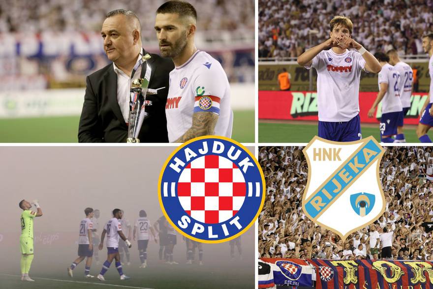 Hajduk - Rijeka 1-0 (sažetak)