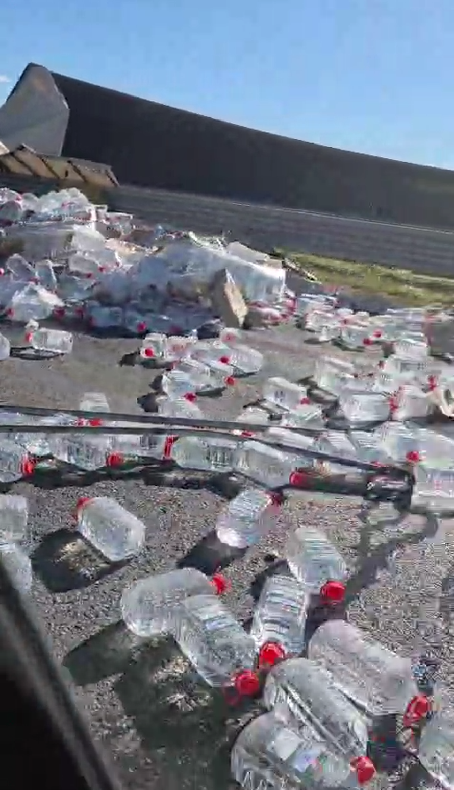 VIDEO Što je ovo, majko mila?! Transformer na A3: 'Taj kamion je bio u onoj strašnoj nesreći'