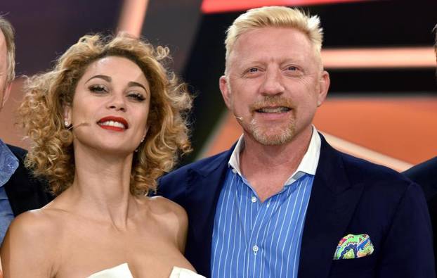 Quiz show - Paarduell XXL - Boris Becker and wife Lilly