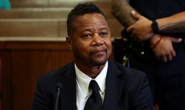 Actor Cuba Gooding Jr. appears in New York Criminal Court