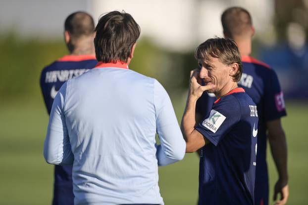 Zagreb: Trening hrvatske nogometne reprezentacije