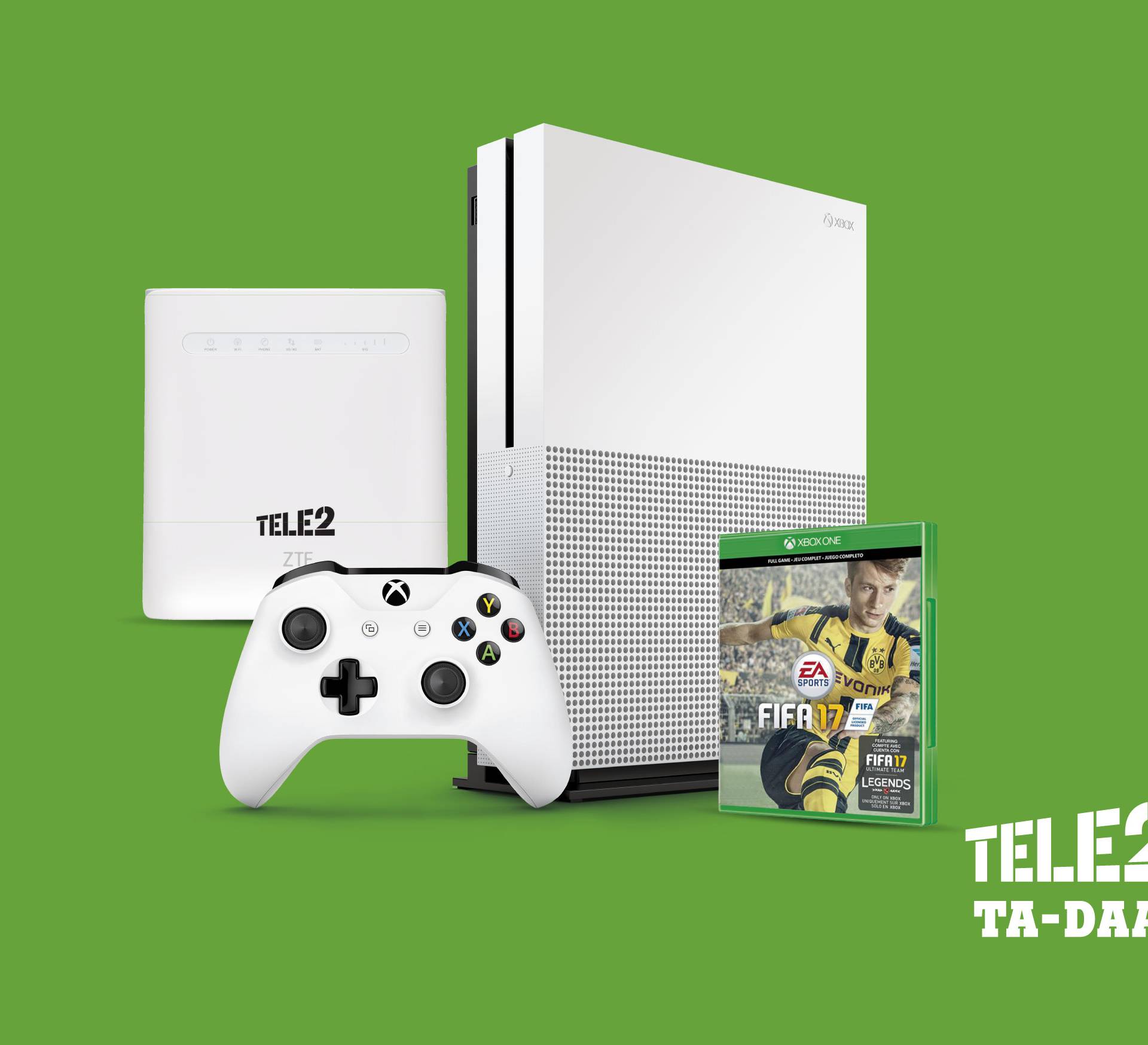 Gaming paket: Tele2 uz Fifu nudi pokućni internet i Xbox