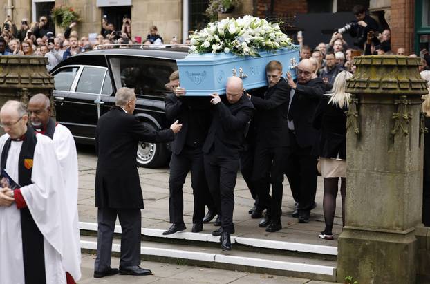 Funeral of former boxer Ricky Hatton