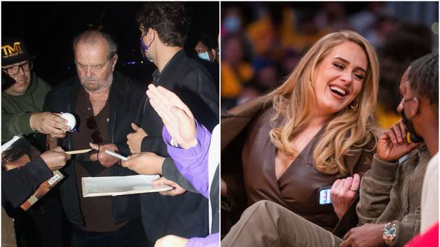 Nicholson dijelio autograme, Adele oduševila u seksi izdanju