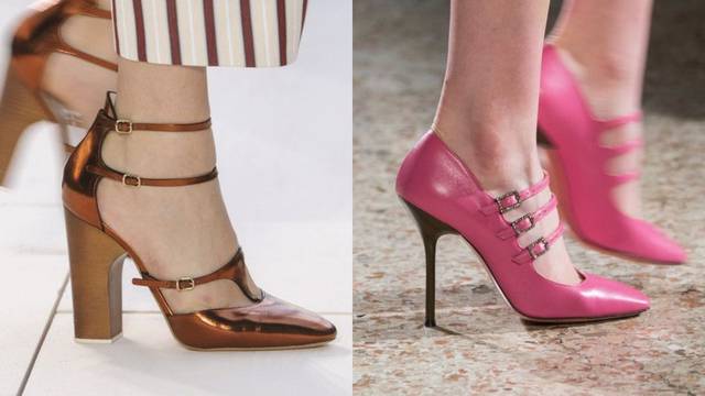 Divne retro cipele: Mary Jane salonke s visokom potpeticom