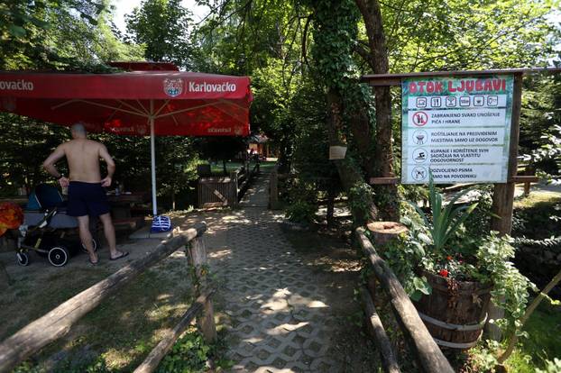 Brojna kupališa rijeke Mrežnice