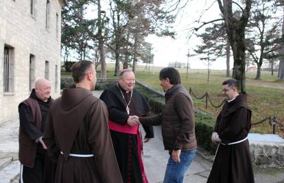 Dalića ugostili u franjevačkom samostanu svetog Petra i Pavla