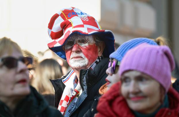 Zagreb: Svečani doček rukometaša nakon osvojenog srebra na Svjetskom prvenstvu