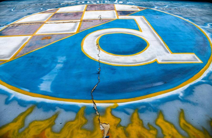 Zagreb: Murali i grafiti Bad Blue Boysa posvećeni Dinamu