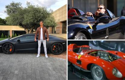 Što voze nogometne zvijezde: Messi ima Ferrari od 32 milijuna eura, a Ronaldo 19 automobila!