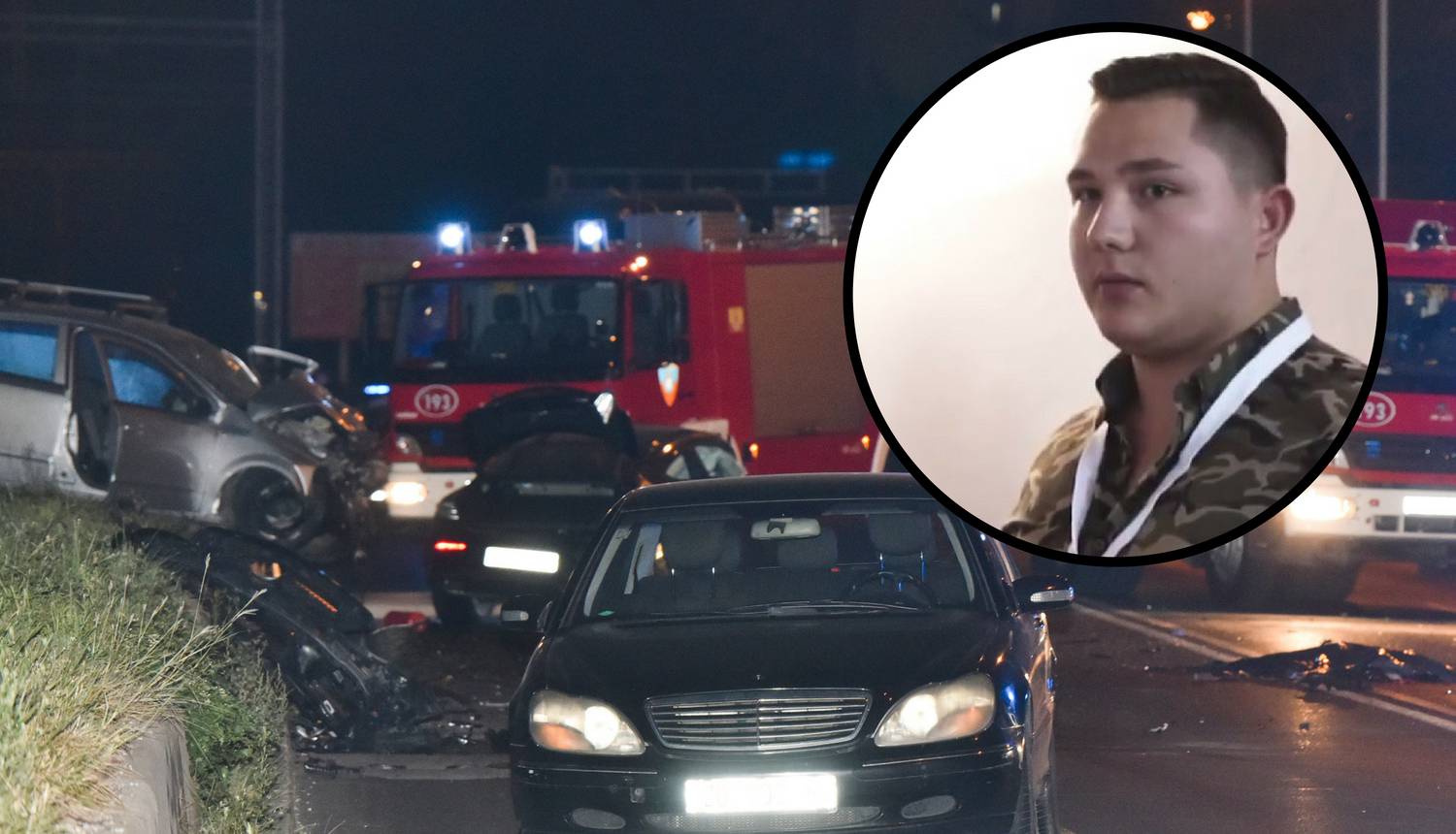 Mercedes iz stravične nesreće vozio je Marin Kamenički (20)