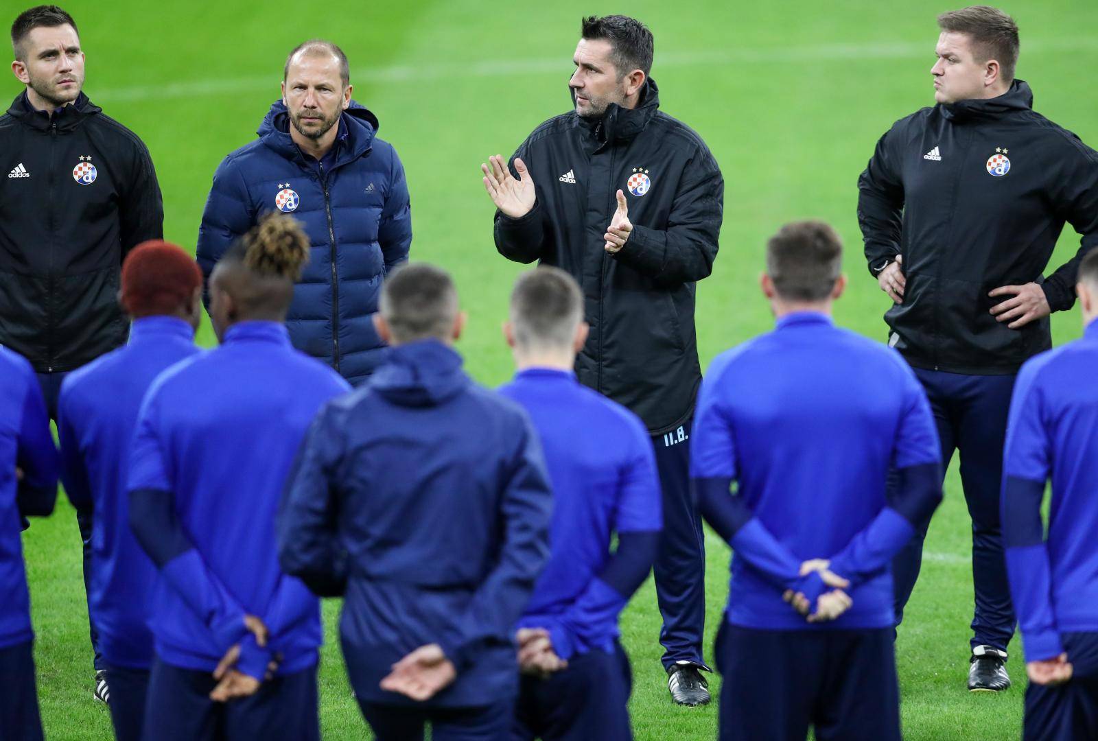 Milano: Trening GNK Dinamo uoči utakmice protiv Atalante