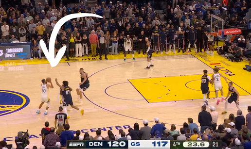 Pogledajte što je nevjerojatni Curry zabio i spasio Warriorse kod Jokića, MVP zabio čak 55!