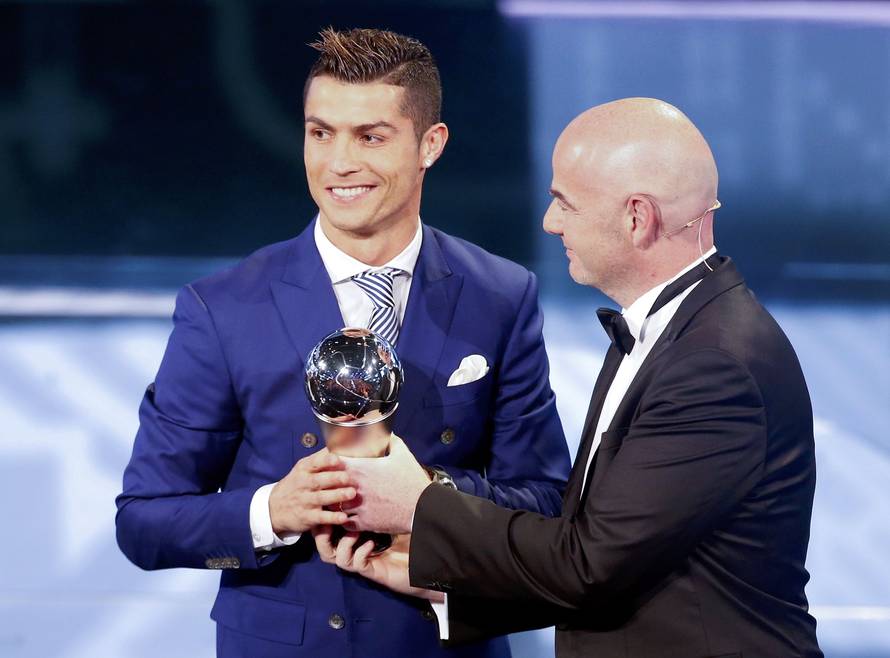 Football Soccer - FIFA Awards Ceremony -  Men's Player of the Year