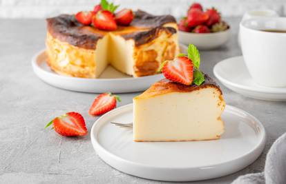 Ukusni Baskijski cheesecake