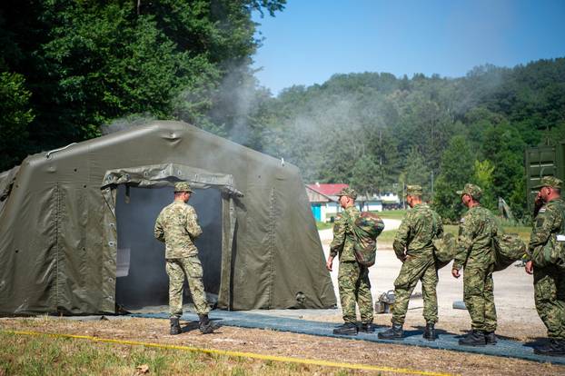 FOTO Hrvatska vojska pokazala snagu: Održana velika međunarodna vojna vježba