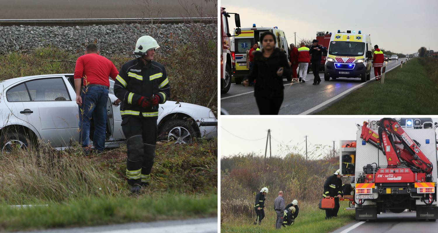 Izgubio je kontrolu, 'preletio' odvodni kanal i završio u polju