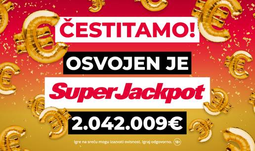 Dobitnik iz Hrvatske bogatiji za 2 milijuna eura, evo kamo ide jackpot