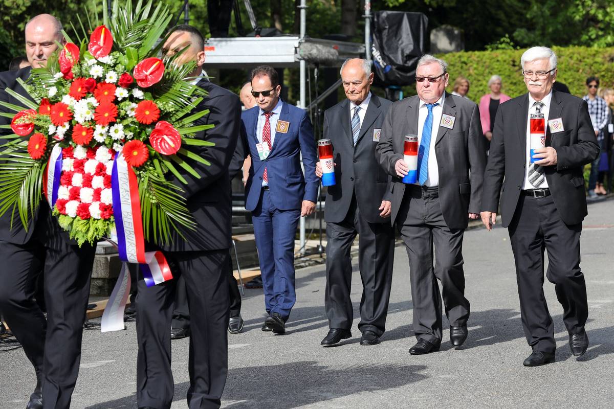 Na Mirogoju odana počast žrtvama blajburške tragedije