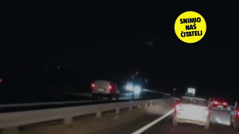 VIDEO Horor na A4! Jurio u krivom smjeru, svi mu trubili! Zabio se u naplatne kućice