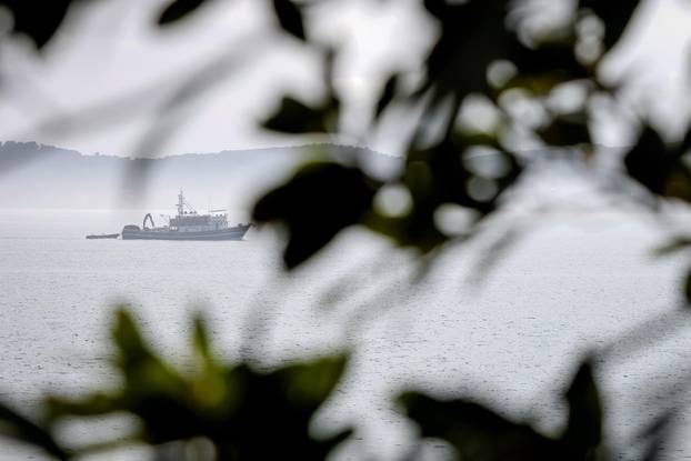 Zadar: Magla na moru