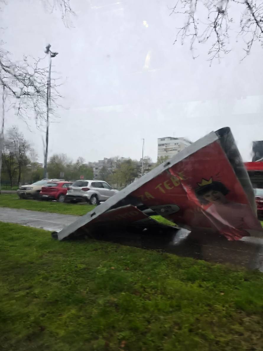Evo koliko su vatrogasci imali intervencija zbog oluje