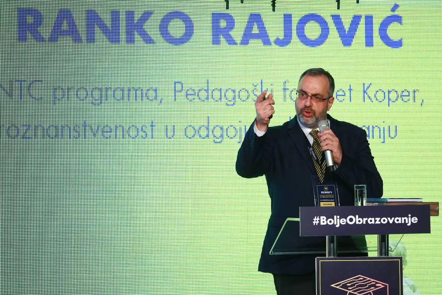 Zagreb: Bolje obrazovanje, bolja Hrvatska, predavanje Ranka RajoviÄ