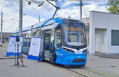 Drugi novi tramvaj u Zagrebu pušten u promet na liniji broj 13