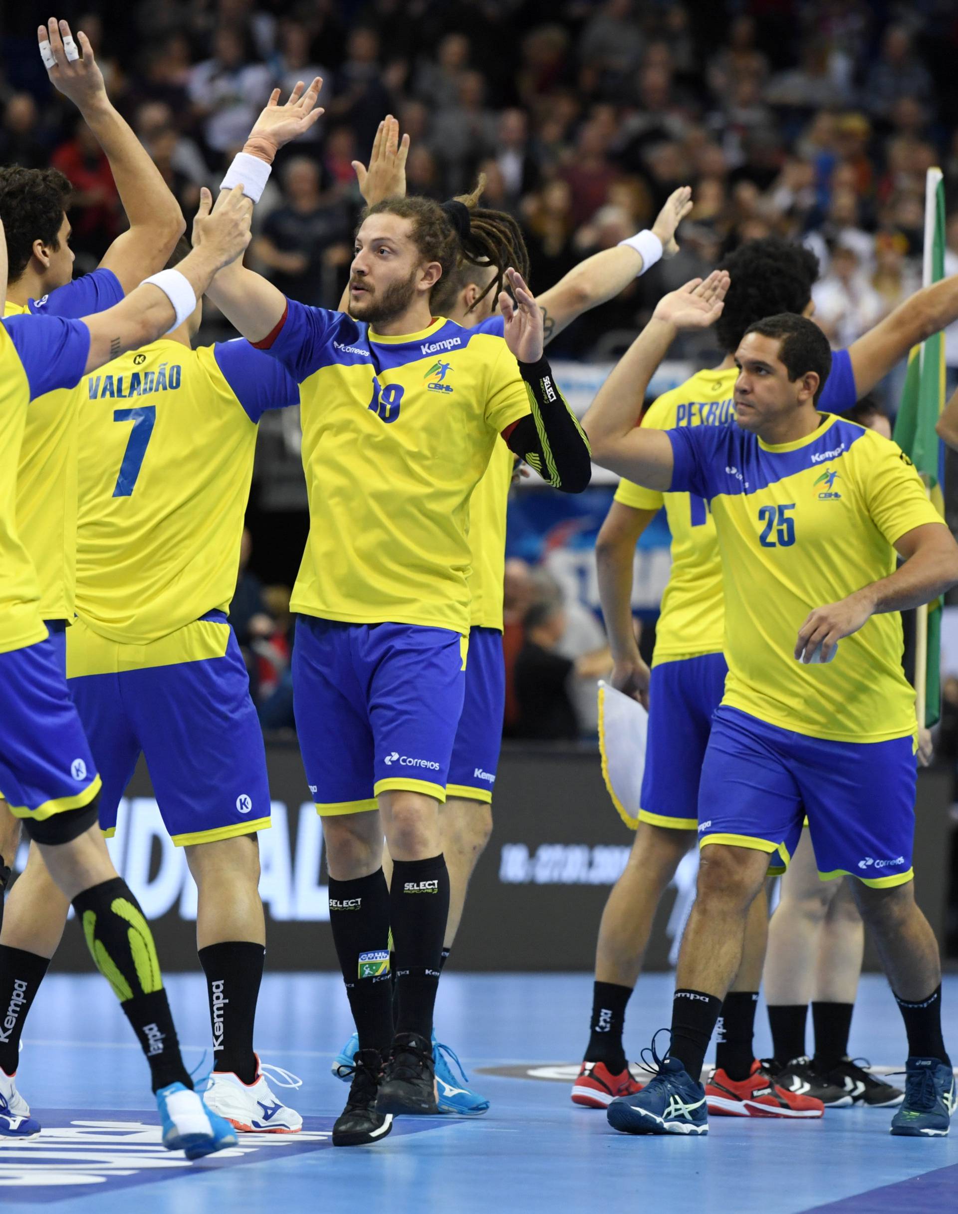 IHF Handball World Championship - Germany & Denmark 2019 - Group A - Serbia v Brazil