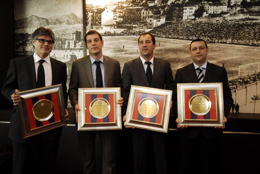 Split: Uru?ena posebna priznanja za osobit doprinos razvoja kluba Hajduk