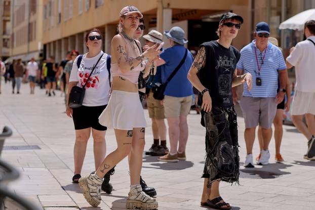 Zadar: Subotnje prijepodne u centru grada