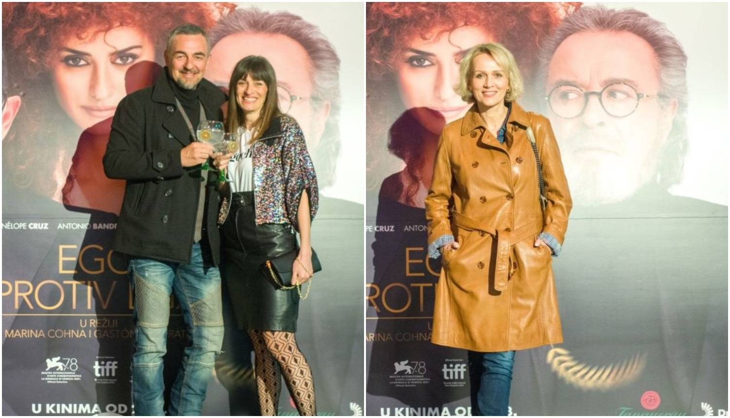 Španjolski filmski hit privukao brojna lica na premijeru: Sandi je došao sa suprugom Ilinom