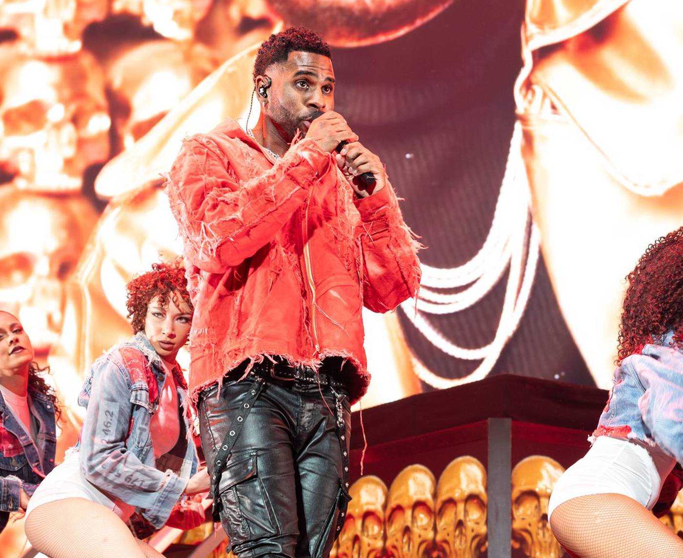 Jason Derulo and Afro B in concert at OVO Hydro, Glasgow, Scotland, UK - 12 Mar 2024