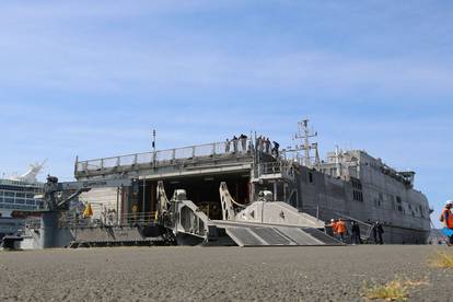 Američkim brodom "YUMA" stigao dio opreme za vježbu Immediate Response 21