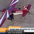 Policija optužila muškarca da je ukrao avion, ostavio ga na plaži