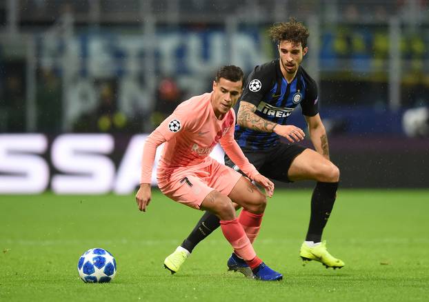 Champions League - Group Stage - Group B - Inter Milan v FC Barcelona